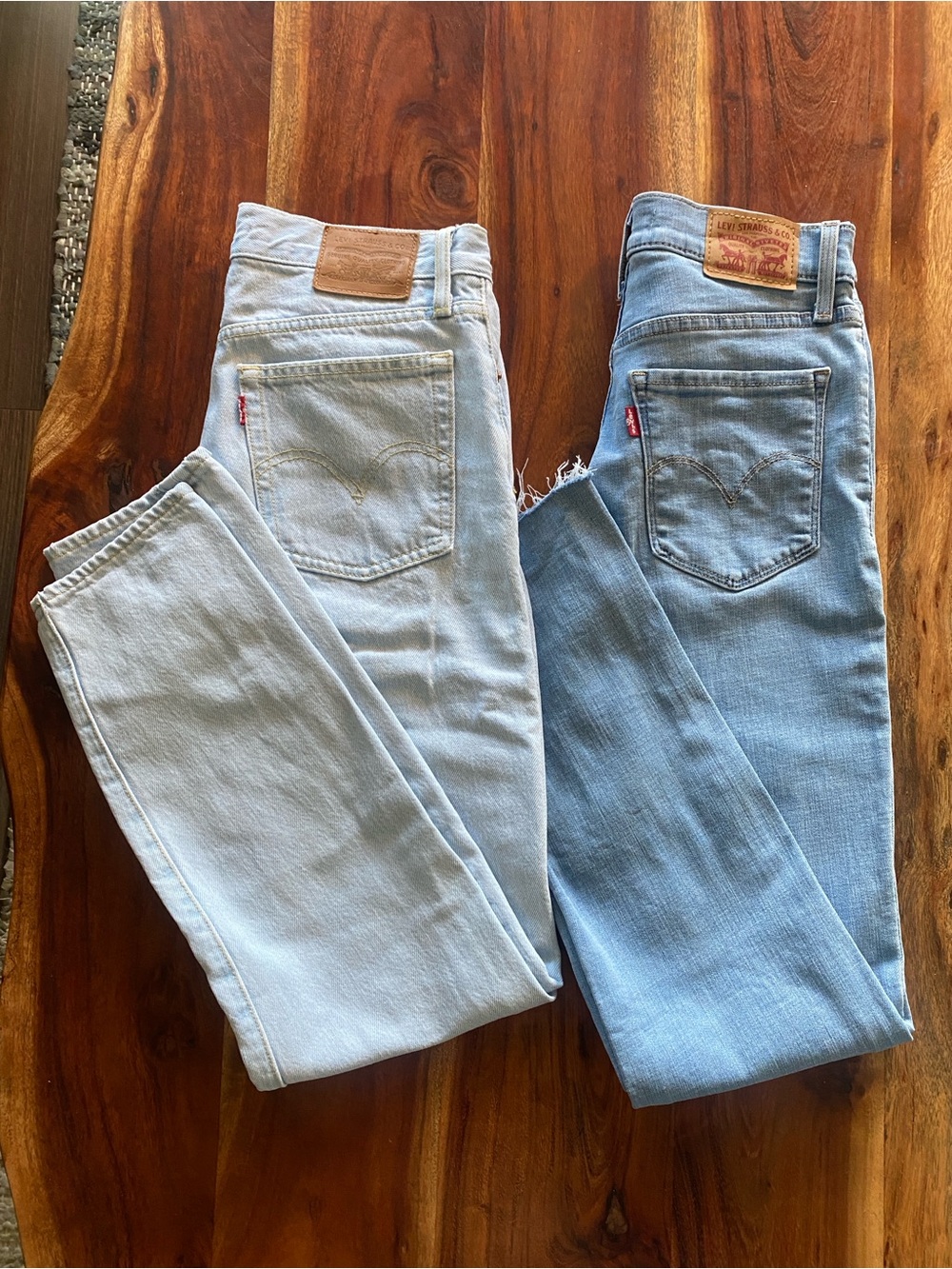 Levi’s 314 Shaping Straight Jeans
 & Levi’s Wedgie Icon Fit Jeans